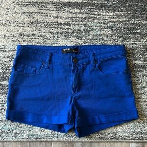 Royal blue shorts